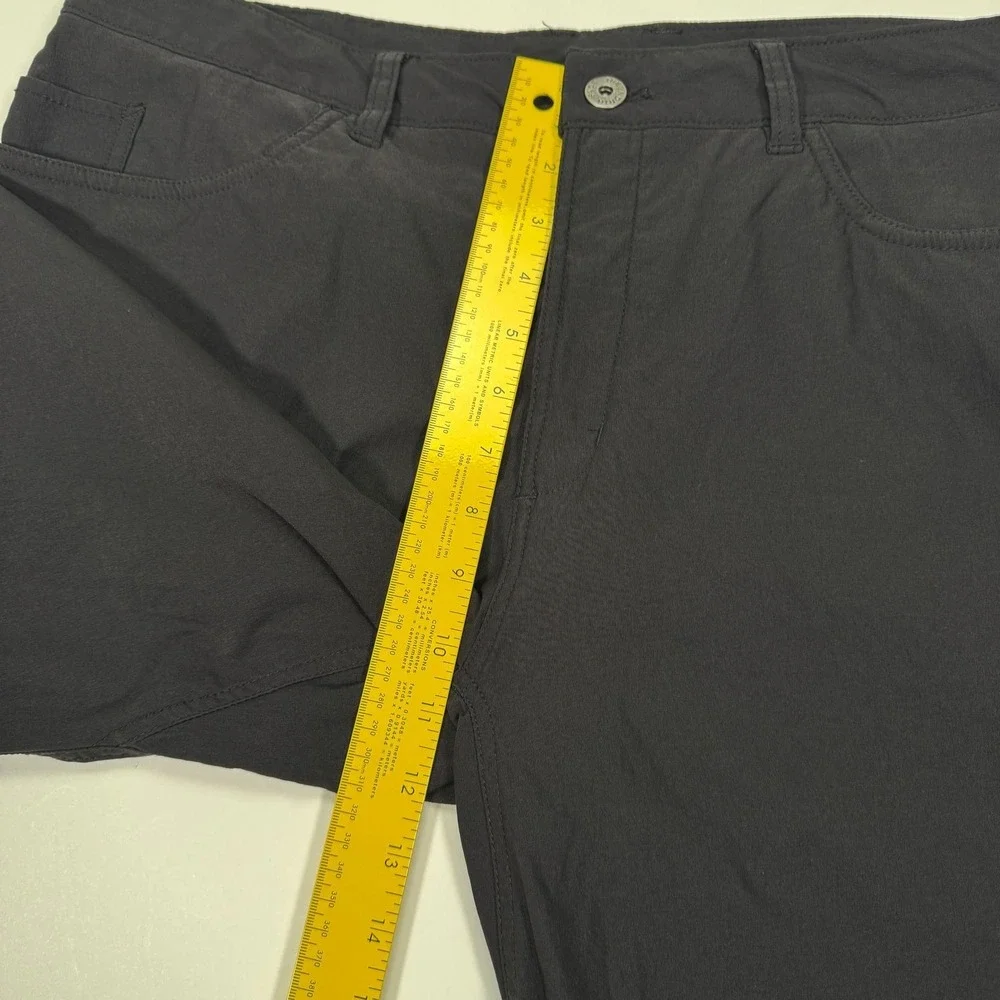 The North Face Mens Outdoor Pants 38x31 Black Nylon Stretch Hiking